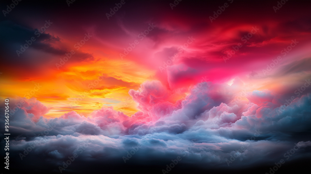 Obraz premium Cumulonimbus Clouds