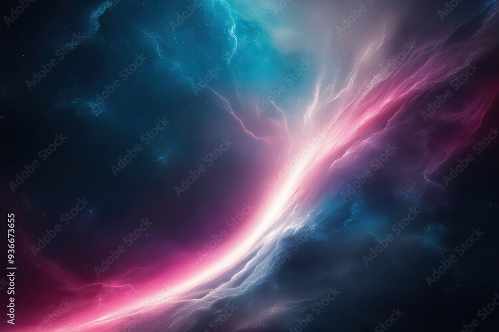 Vibrant Cosmic Background with Ethereal Color Flow Gradient in Radiant Azure Magenta and Silver Vibrant Cosmic Background with Ethereal Color Flow Gradient in Radiant Azure Magenta and Silver