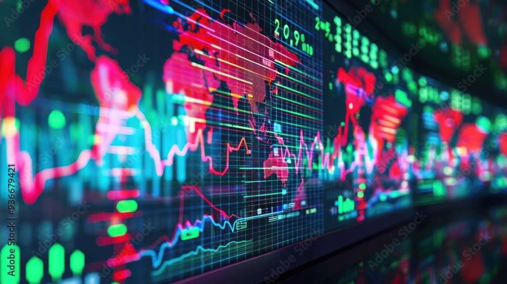 Global Financial Market Display Global Financial Market Display