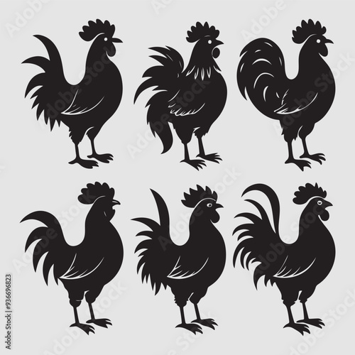 Vector  Animals Hen