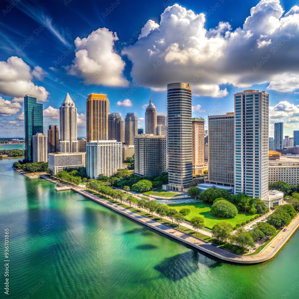 Naklejka premium miami florida