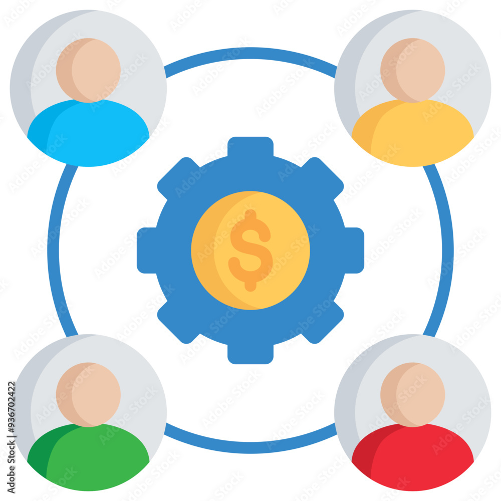 Business Networking Icon