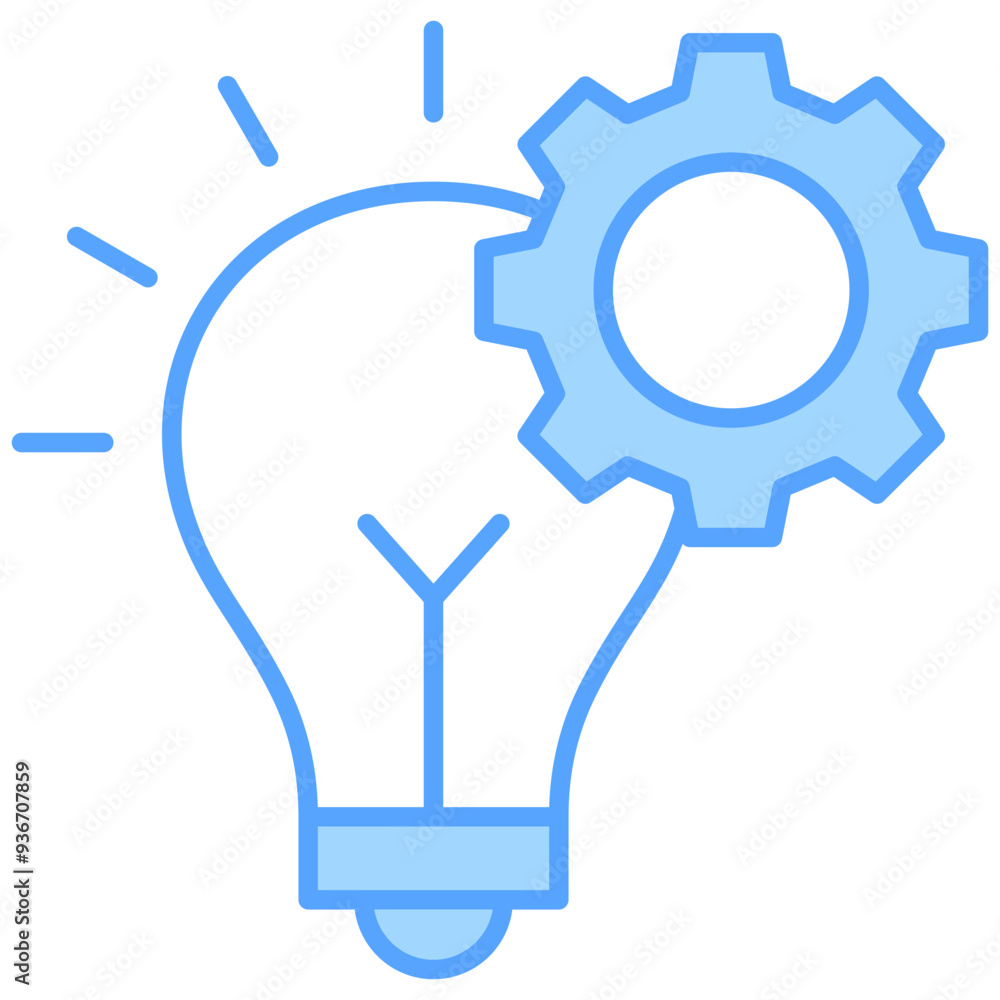 Fototapeta premium Ideas Icon