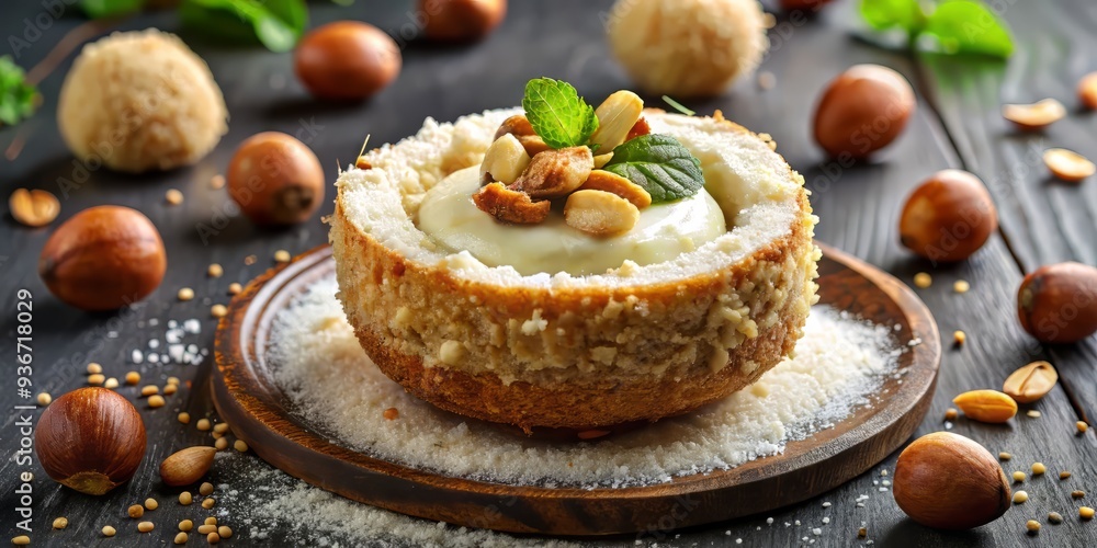 Coconut and hazelnut complement each other beautifully, their distinct flavors and textures working together to create a truly unique and delicious combination. Coconut and hazelnut complement each other beautifully, their distinct flavors and textures working together to create a truly unique and delicious combination.