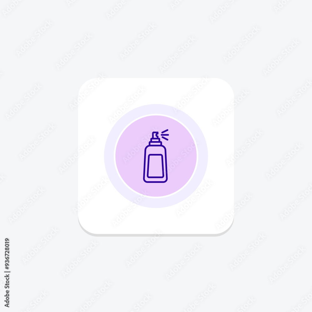 Beauty Mists icon, mists, skincare, face, beauty, editable vector, pixel perfect, illustrator ai file Beauty Mists icon, mists, skincare, face, beauty, editable vector, pixel perfect, illustrator ai file