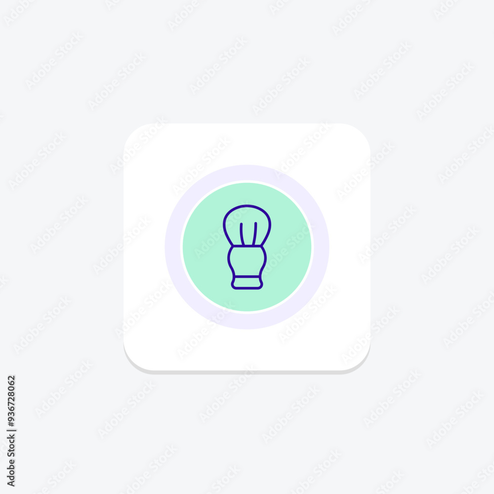 Shaving Brush icon, shaving, brush, grooming, tool, editable vector, pixel perfect, illustrator ai file Shaving Brush icon, shaving, brush, grooming, tool, editable vector, pixel perfect, illustrator ai file