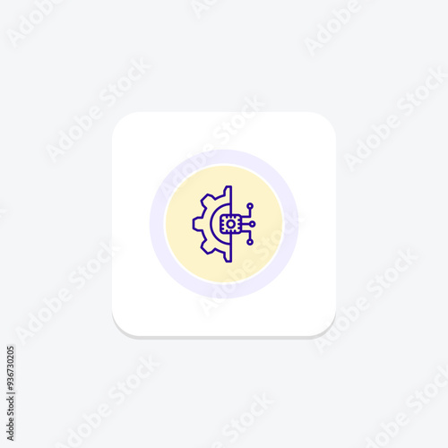 Automation icon, automate, process, machine, robotic, editable vector, pixel perfect, illustrator ai file Free Download Automation icon, automate, process, machine, robotic, editable vector, pixel perfect, illustrator ai file - GFXLoad