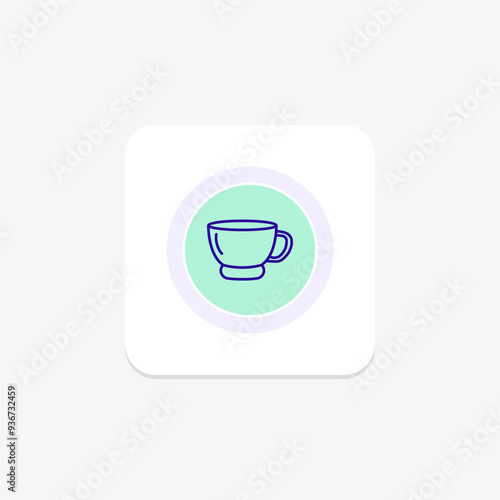 Coffee icon, carnival, celebration, icon, festive carnival line icon, editable vector icon, pixel perfect, illustrator ai file