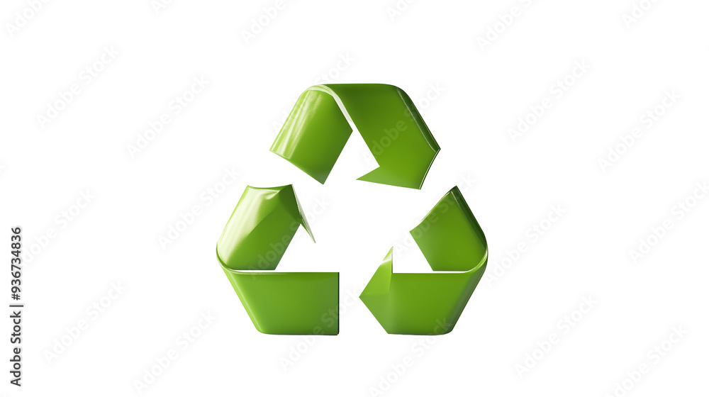 stylish recycle symbol on transparent background stylish recycle symbol on transparent background