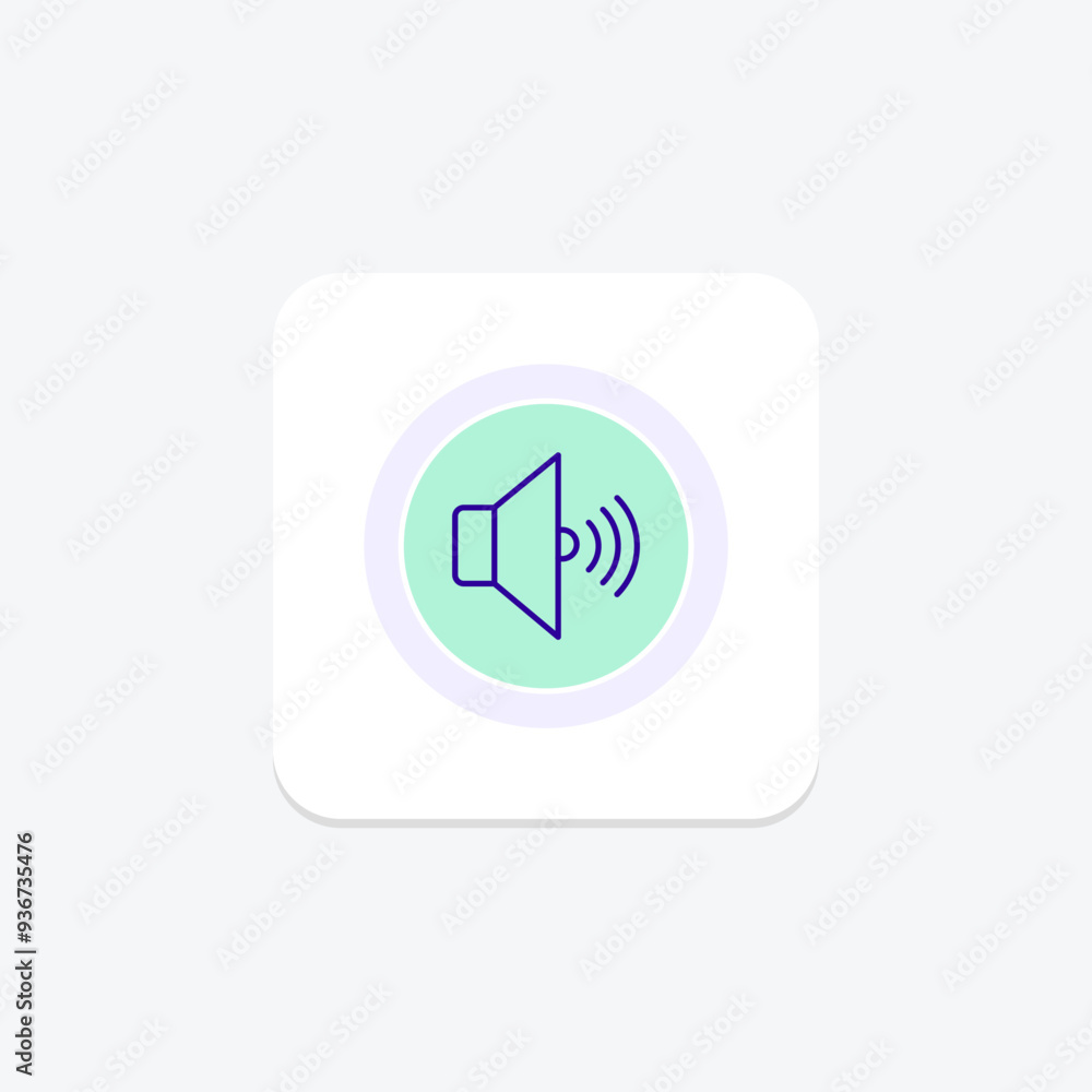 Volume icon, control, sound, level, adjust circle icon, editable vector icon, pixel perfect, illustrator ai file Volume icon, control, sound, level, adjust circle icon, editable vector icon, pixel perfect, illustrator ai file