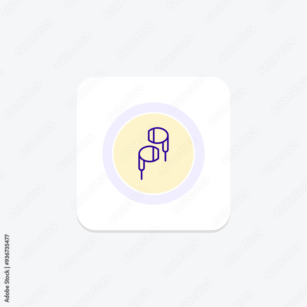 Handsfree icon, headset, earphone, bluetooth, wireless circle icon, editable vector icon, pixel perfect, illustrator ai file Handsfree icon, headset, earphone, bluetooth, wireless circle icon, editable vector icon, pixel perfect, illustrator ai file