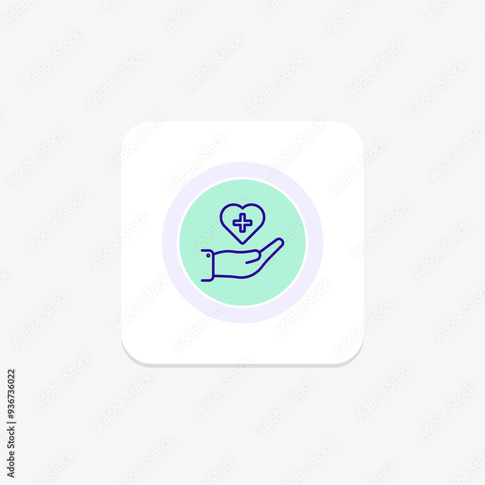 Medical Care circle icon , vector, pixel perfect, illustrator file Medical Care circle icon , vector, pixel perfect, illustrator file