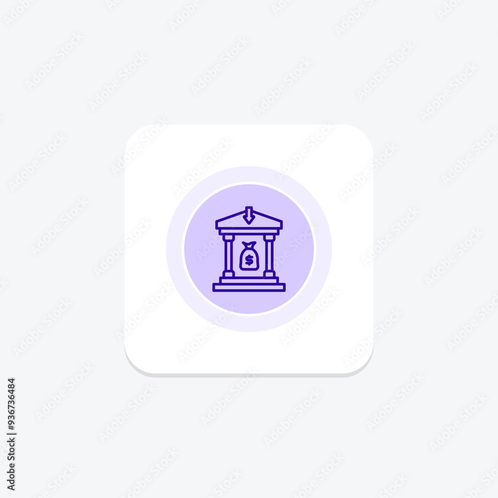 Payment Refund circle icon , vector, pixel perfect, illustrator file Payment Refund circle icon , vector, pixel perfect, illustrator file