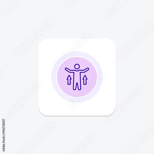 Self Realization circle icon , vector, pixel perfect, illustrator file