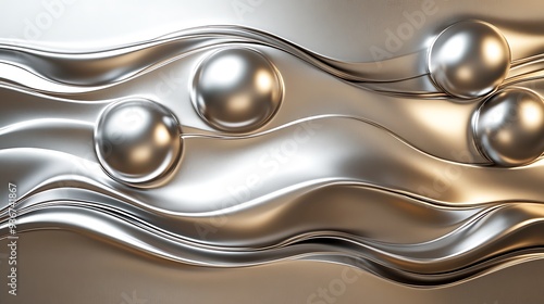 Futuristic Abstract Design Featuring Sleek Shapes and Modern Aesthetic Elements for Innovation Concepts