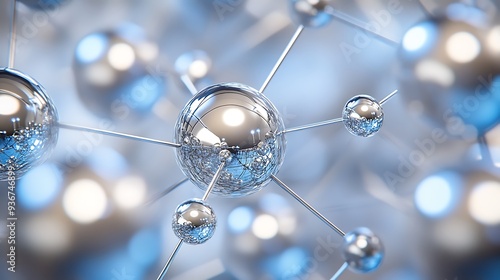 Futuristic High-Tech Design Background Featuring Sleek Elements and Digital Innovation Aesthetics