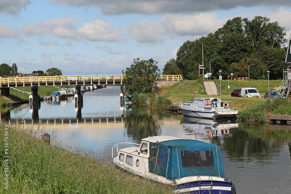 Naklejka premium Niederländische Landschaft