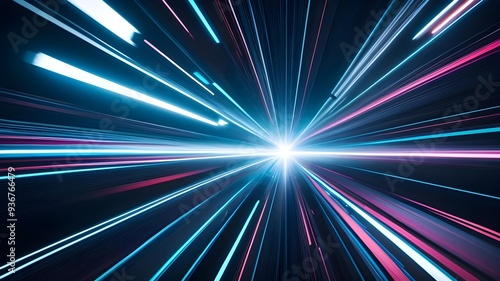 abstract background with rays