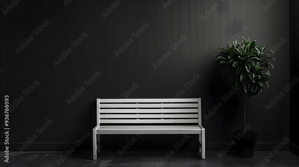 Black And White Photo Bench Dark Room Black And White Photo Bench Dark Room