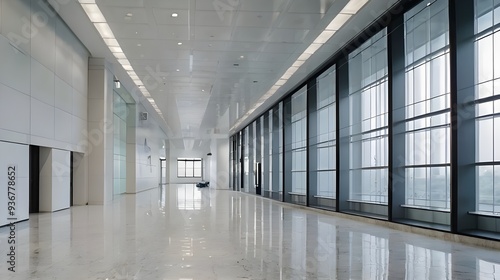 modern empty office interior