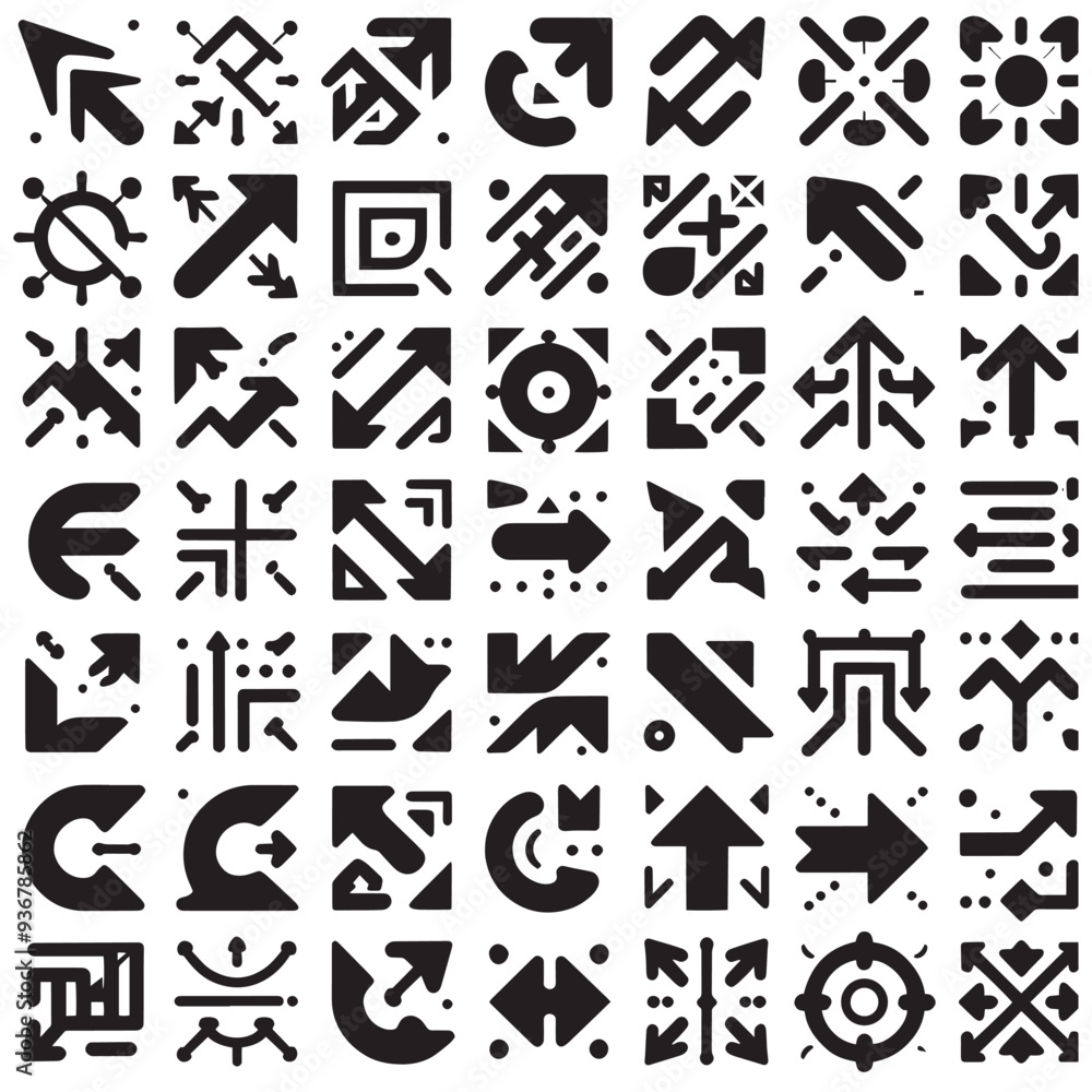 set of arrows set of arrows