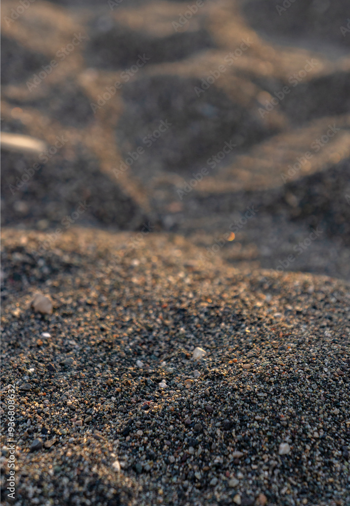 Abstract background of beach sand lit by the sun Abstract background of beach sand lit by the sun