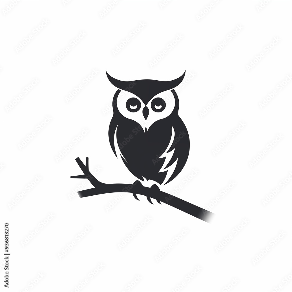 Fototapeta premium Illustration of an Owl