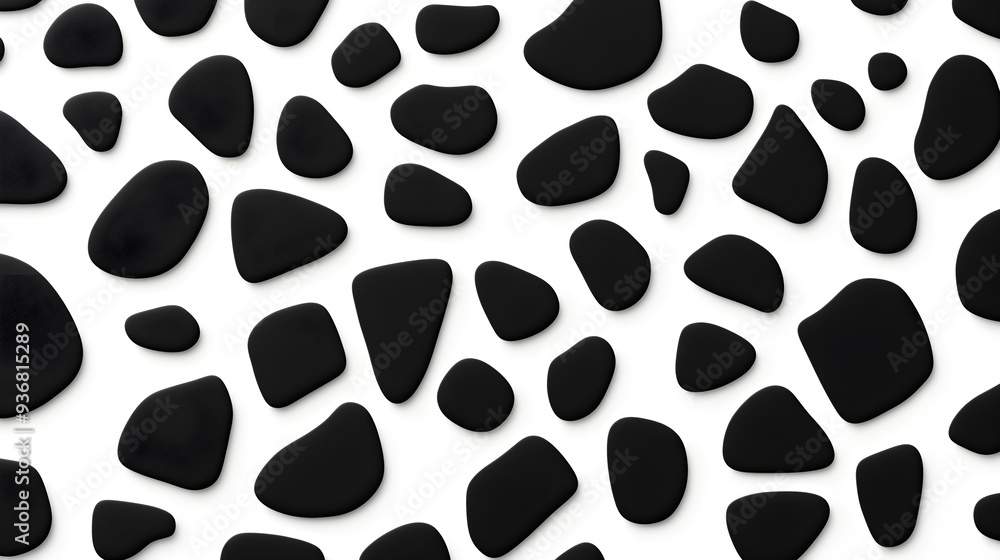 Giraffe pattern, stylish monochrome, unique texture, contemporary design