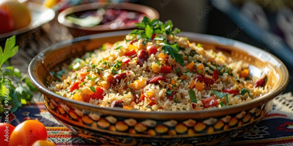 Anchovy Rice Dish from the Black Sea Region Anchovy Rice Dish from the Black Sea Region