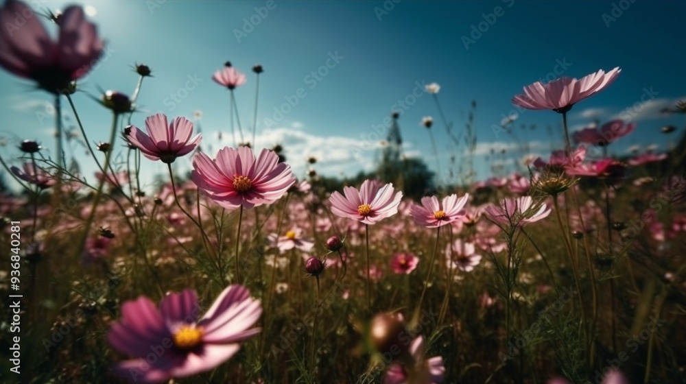 Fototapeta premium flowers in the field