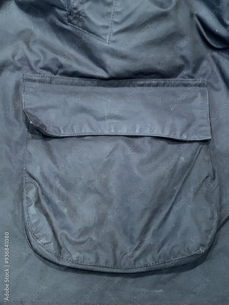 Pocket on a jacket Pocket on a jacket
