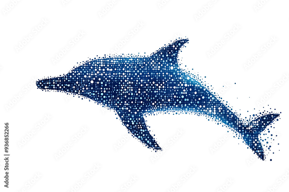 A digital illustration of a dolphin silhouette, rendered in a binary code pattern with a clean white background for a modern, tech-inspired look.
A digital illustration of a dolphin silhouette, rendered in a binary code pattern with a clean white background for a modern, tech-inspired look.