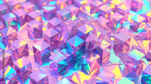 abstract background with iridescent light