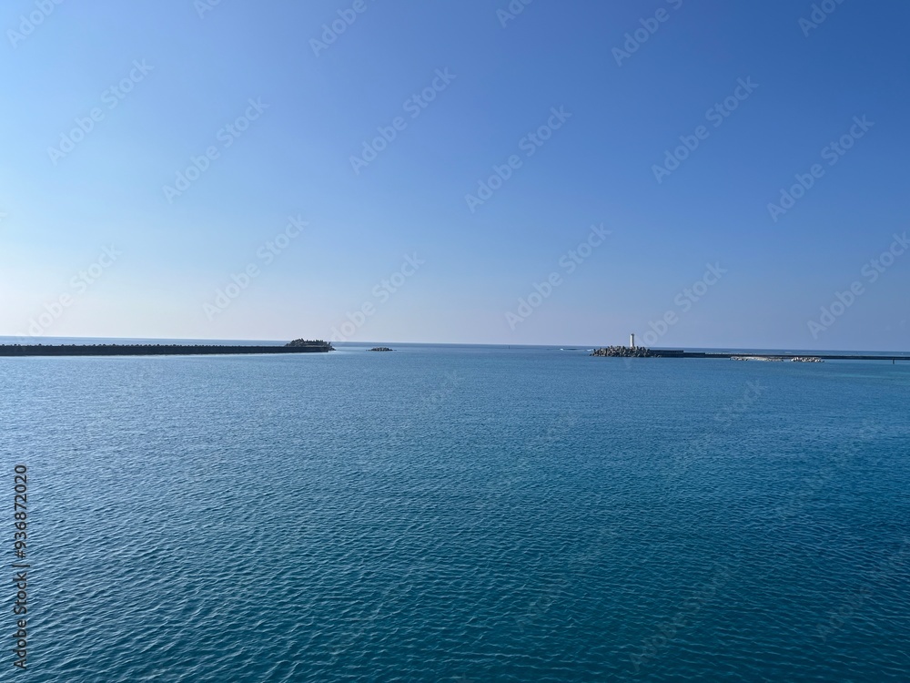 view of the sea from the sea okinawa iheya Island view of the sea from the sea okinawa iheya Island