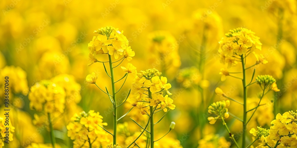 Close-up of vibrant yellow mustard flowers in full bloom, mustard plant, yellow flowers, blooming, close-up, vibrant Close-up of vibrant yellow mustard flowers in full bloom, mustard plant, yellow flowers, blooming, close-up, vibrant