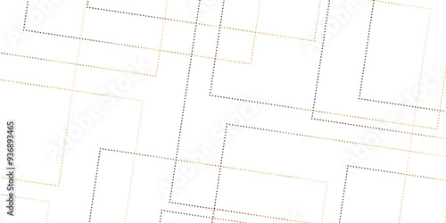 Abstract industrial Design random lines gold on white background.Geometric seamless minimalist pattern with straight lines design.luxury golden geometric random chaotic lines.squares and triangle line