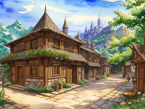 ファンタジー世界の商店