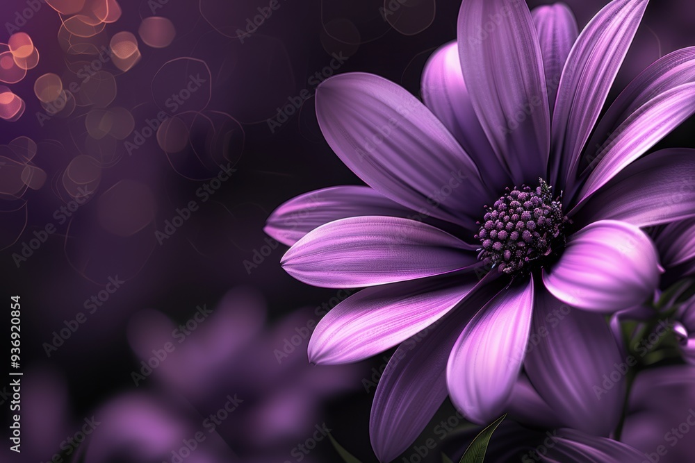 Fototapeta premium Serene Dream. Abstract color blend concept