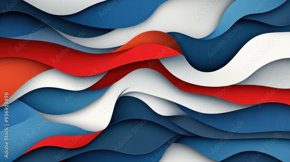 Naklejka premium Dive into this vibrant flat illustration featuring bold colors and cartooninspired textures for a fresh, modern look.