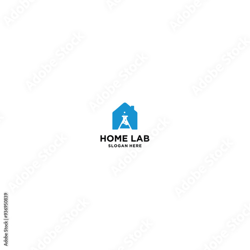 Home Lab Logo Design Template