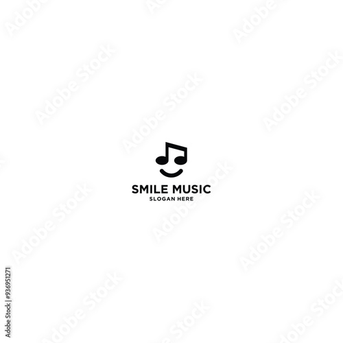 Happy Music Logo Template Design