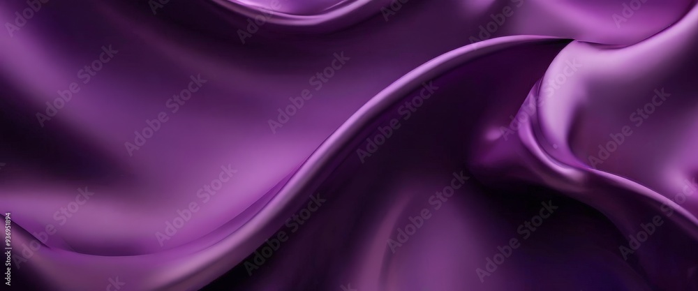 Obraz premium purple silk fabric background