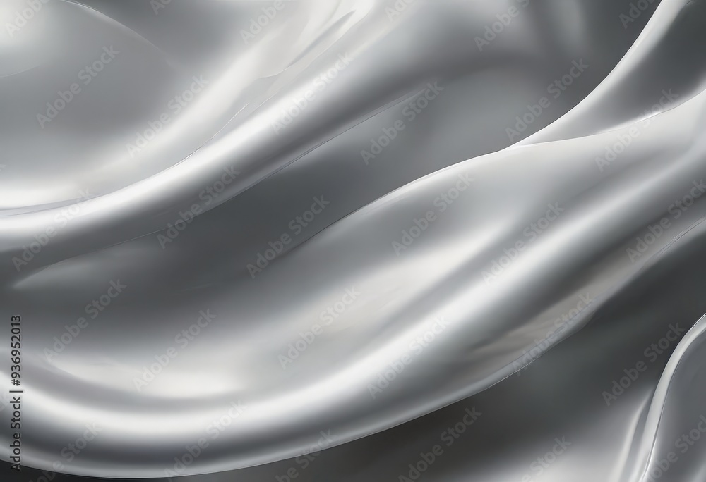 Obraz premium white silk fabric with smooth, and smooth effect