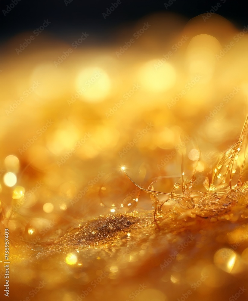 close up gold glitter close up gold glitter