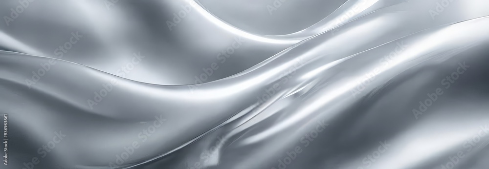 Fototapeta premium silver background with smooth lines