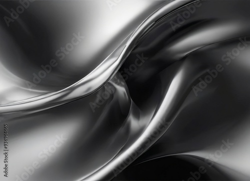 black and white background with smooth surface