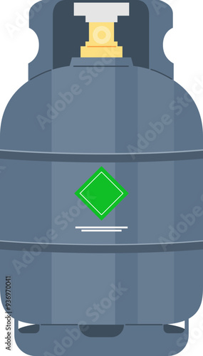 Oxygen, nitrogen, carbon dioxide gas storage cylinders