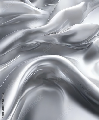 silver background with smooth surface