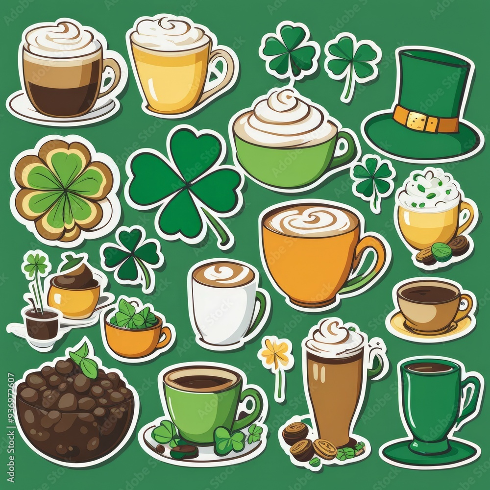 set patrick's day icons
set patrick's day icons