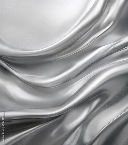 silver background with smooth surface